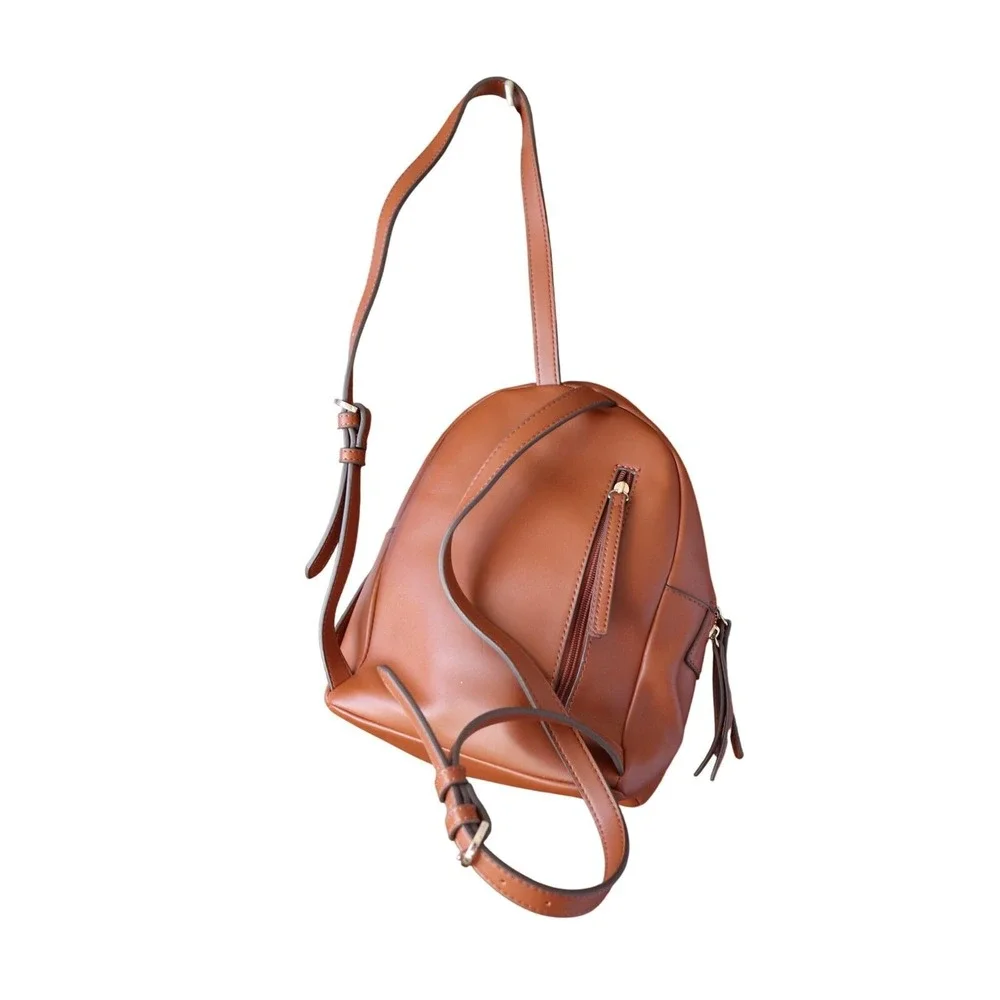 Fiorelli Brown Faux Leather Mini Backpack‎ Est 1988 Adjustable Made in London